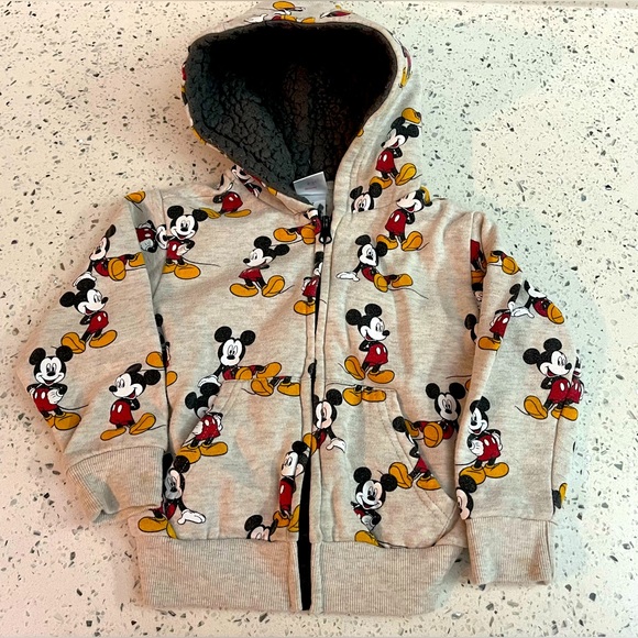Disney Other - Unisex Officially Licensed Mickey Mouse Fleece Hoodie, Size 3T